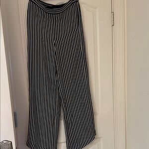 Michael Kors Striped Wide Leg Trousers
